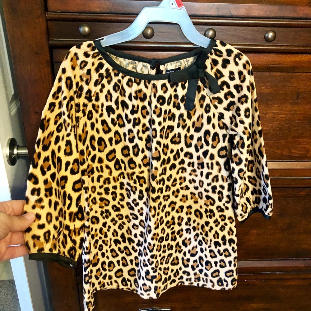 Cheetah Print Toddler Dress